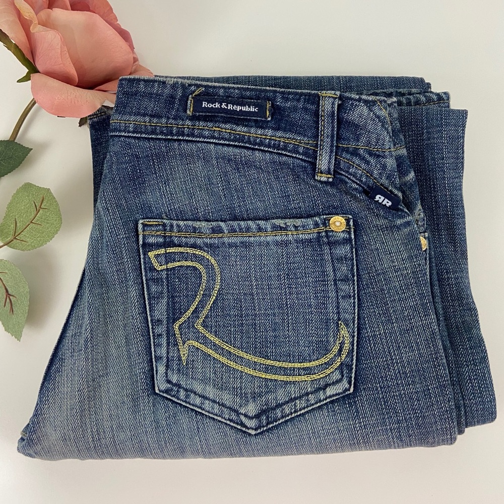 Rock & Republic Roth Flare Jeans Size 29
